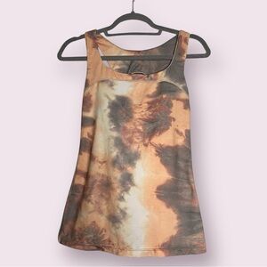 Mulawear Tie-Dye Active Sleeveless Tank Top Medium